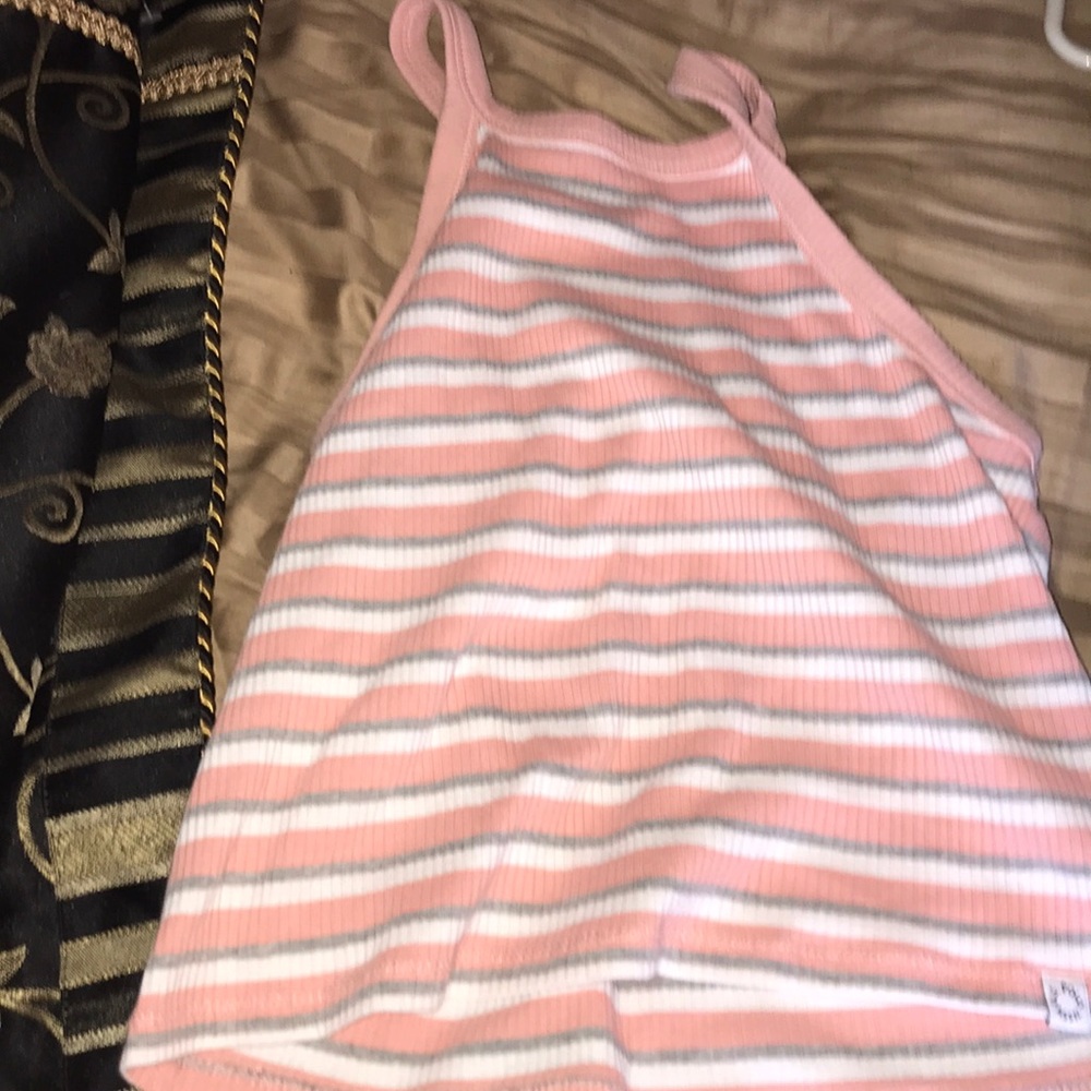 Striped Halter Top